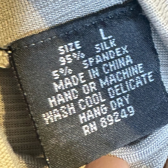 Lynn Ritchie Moody Two Tone Sheer Turtleneck Top - Picture 10 of 10